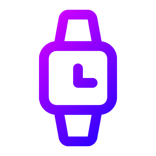 manecillas del reloj Generic Gradient icono