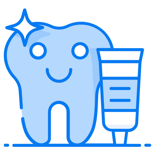 歯のクリーニング Generic Blue icon