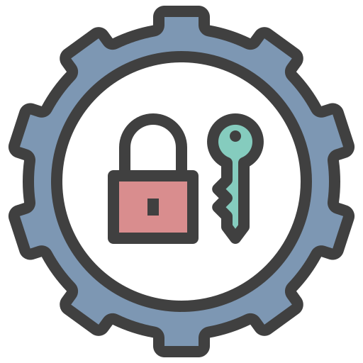 Password manager Generic Outline Color icon