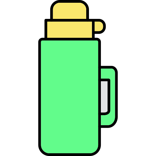 thermos Generic Thin Outline Color icona