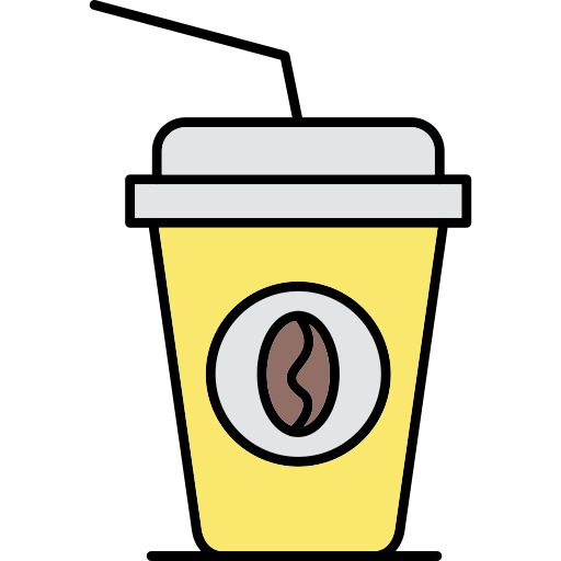 コーヒー Generic Thin Outline Color icon