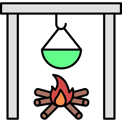 요리 Generic Thin Outline Color icon