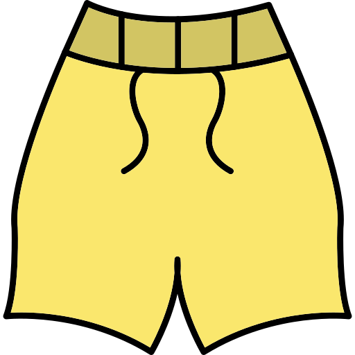 pantaloncini Generic Thin Outline Color icona