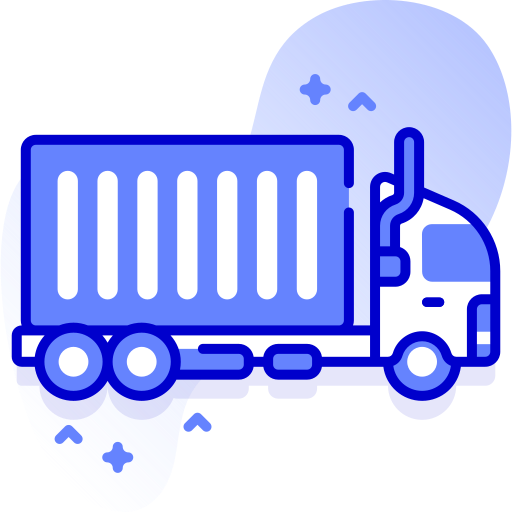 Container truck Special Ungravity Lineal icon