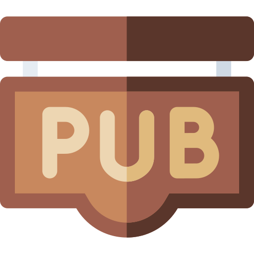 pub Basic Rounded Flat ikona