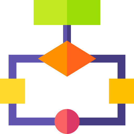 algoritmo Basic Straight Flat icona