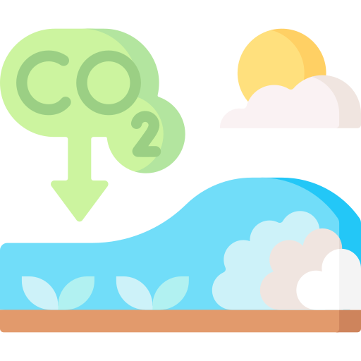 l'acidification des océans Special Flat Icône