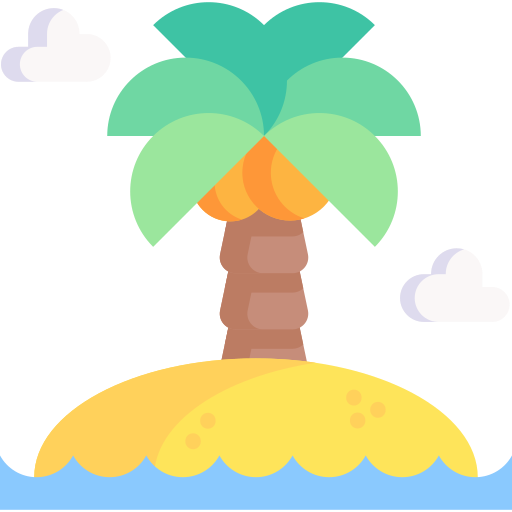 섬 Special Flat icon