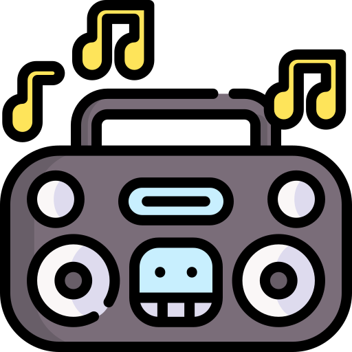 boombox Special Lineal color icono