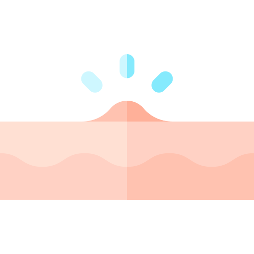 Pimples Basic Rounded Flat icon