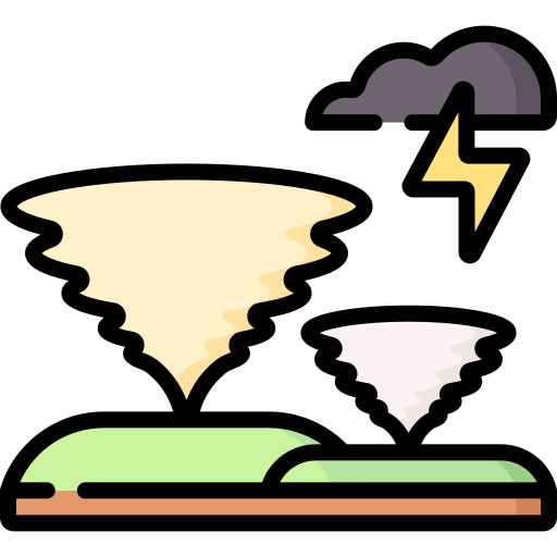 폭풍 Special Lineal color icon