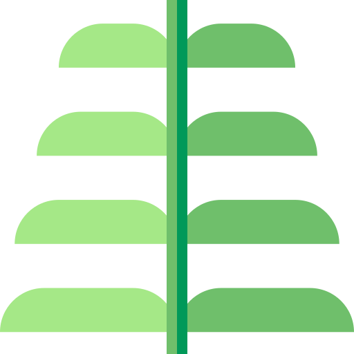 シダ Basic Straight Flat icon