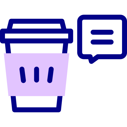 コーヒー Detailed Mixed Lineal color icon