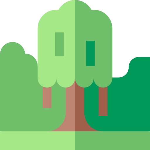 Vegetation Basic Straight Flat icon