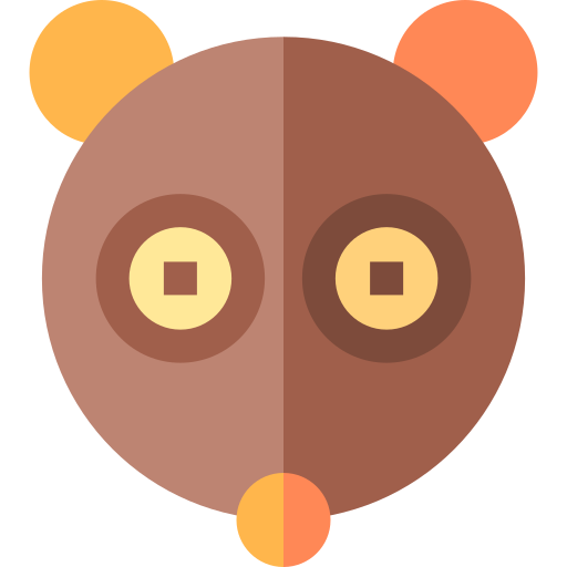 Philippine tarsier Basic Straight Flat icon