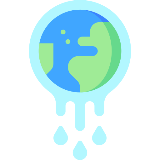 cambio climático Special Flat icono