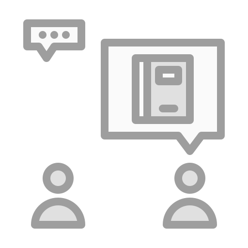 Conversation Generic Grey icon
