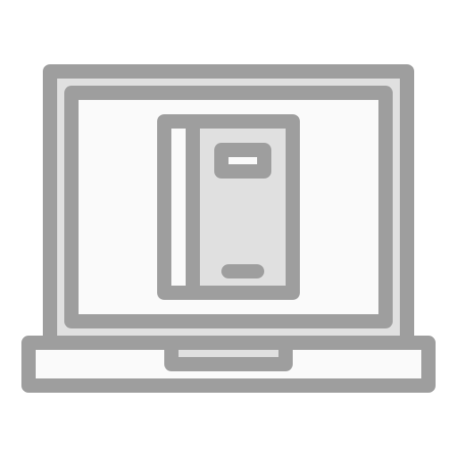computadora portátil Generic Grey icono