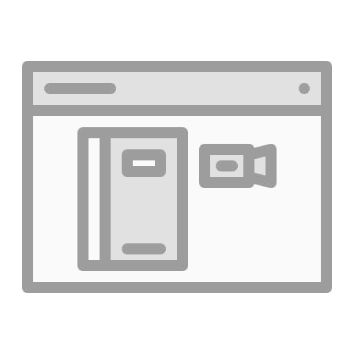 Webinar Generic Grey icon