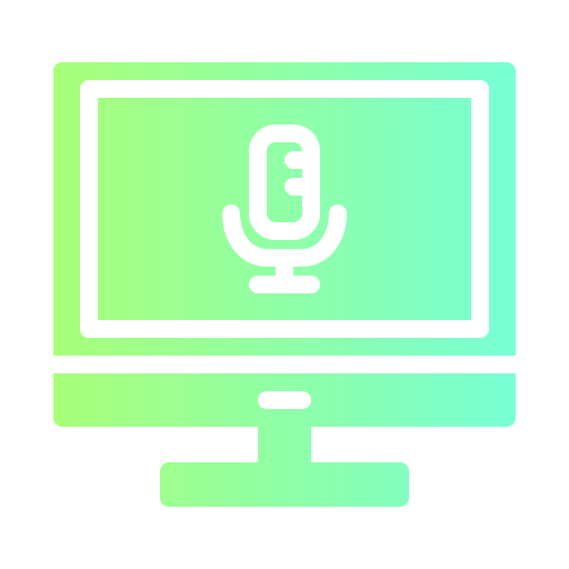 podcast Generic Flat Gradient icona