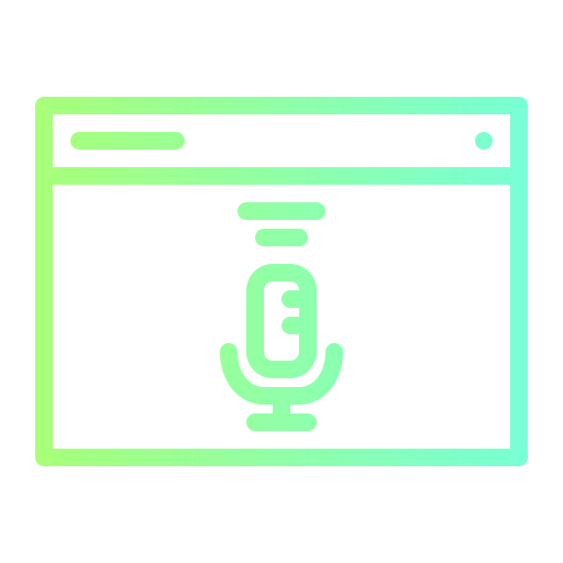 podcast Generic Gradient icona