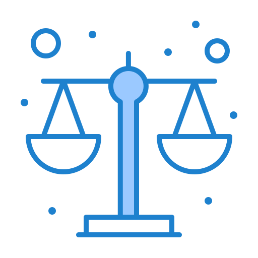 Justice Generic Blue icon