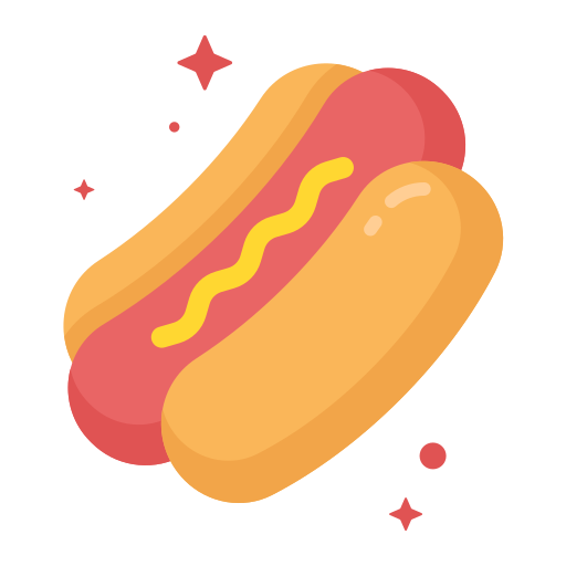 hot dog Generic Flat icona