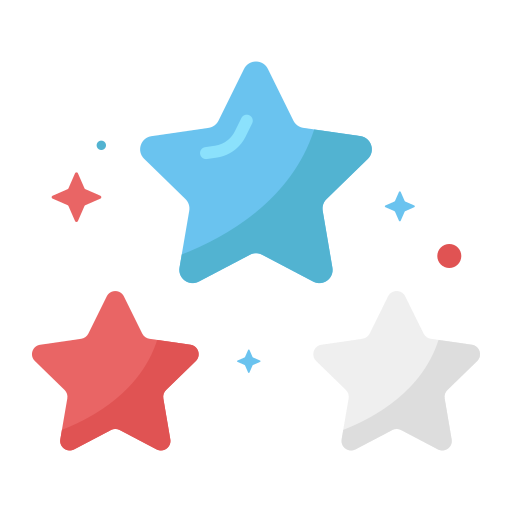 stelle Generic Flat icona