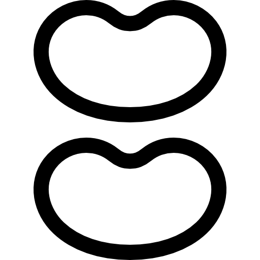 legumbre Basic Straight Lineal icono