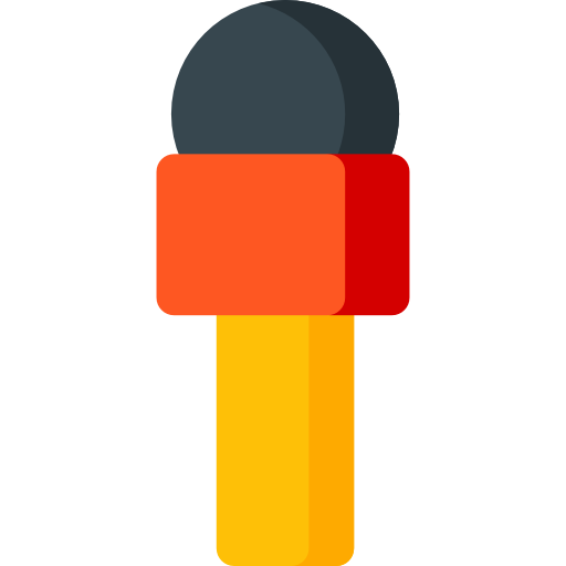 Microphone Soodabeh Ami Flat icon