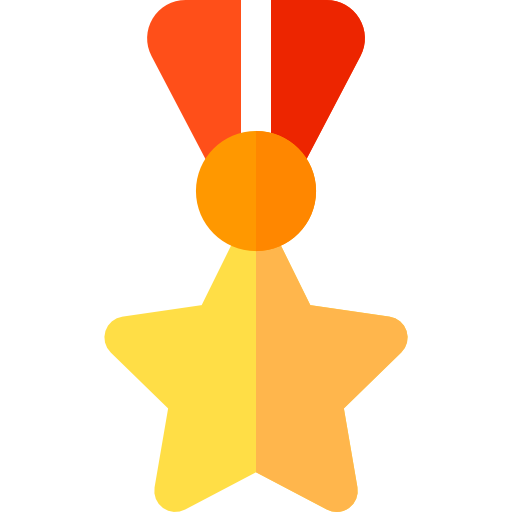 Medal Basic Rounded Flat icon