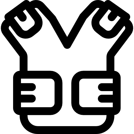 naramienniki Basic Rounded Lineal ikona