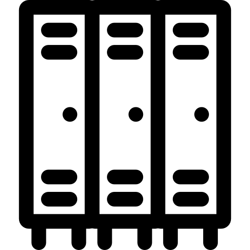 사물함 Basic Rounded Lineal icon