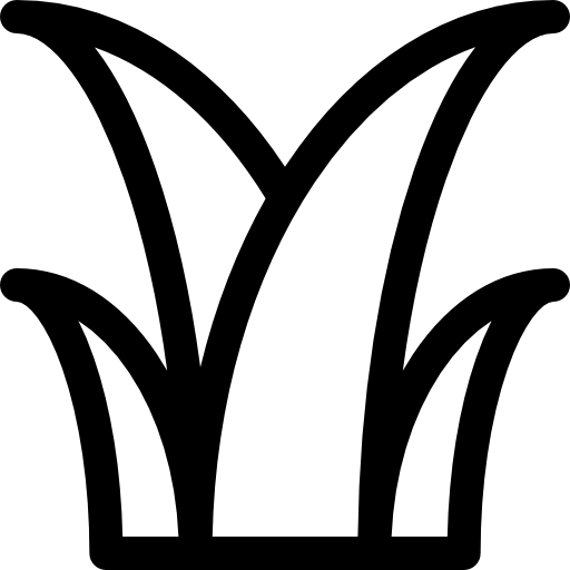 잔디 Basic Rounded Lineal icon