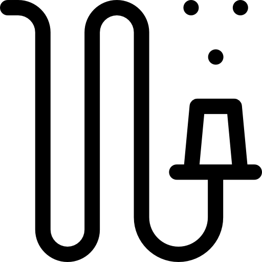 manguera Basic Rounded Lineal icono