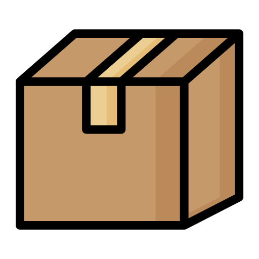 Box Generic Outline Color icon