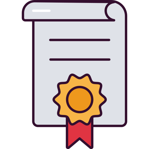 Diploma Generic Outline Color icon