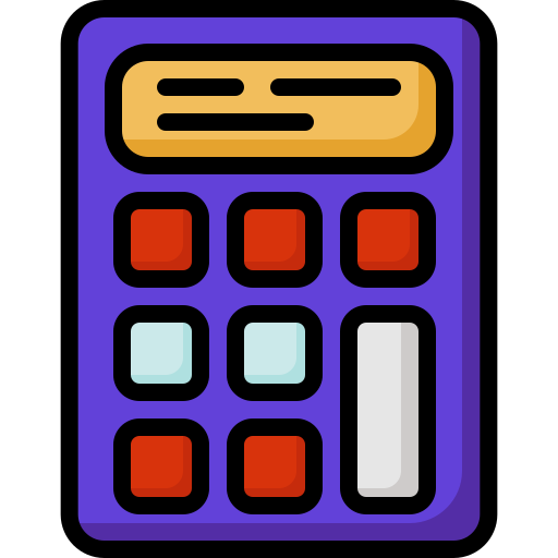 calcolatrice Generic Outline Color icona