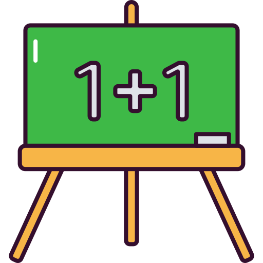 Chalkboard Generic Outline Color icon