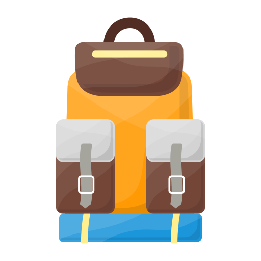 bolsa de viaje Generic Flat icono