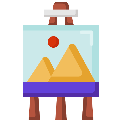 Easel Generic Flat icon