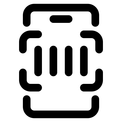 numérisation de code-barres Generic Basic Outline Icône