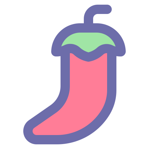 chili Generic Outline Color icona