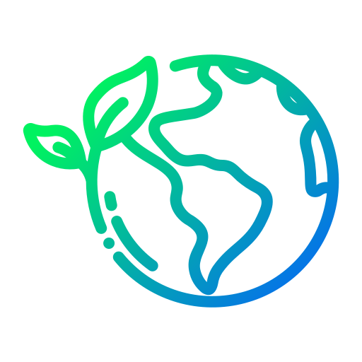 緑の地球 Generic Gradient icon
