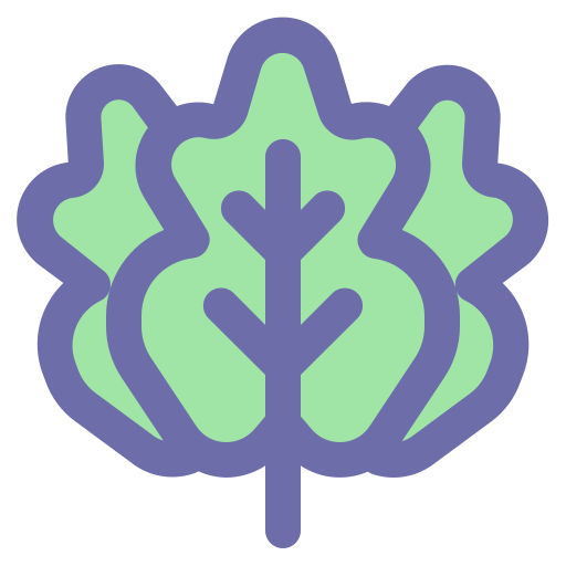espinacas Generic Outline Color icono
