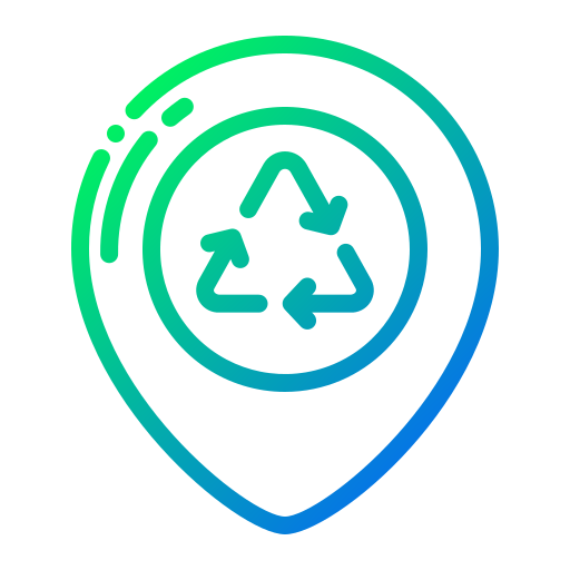 リサイクルセンター Generic Gradient icon