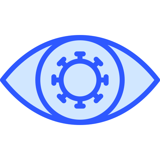 Eye Generic Blue icon