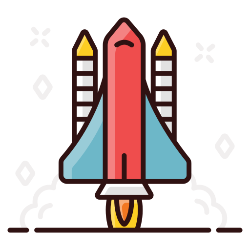 ミサイル Generic Outline Color icon