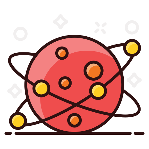 Solar system Generic Outline Color icon