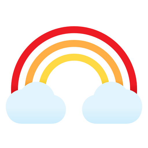 Rainbow Generic Flat Gradient icon